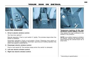 Peugeot-306-Break-PH3-owners-manual page 81 min