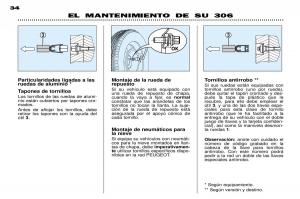 Peugeot-306-Break-PH3-manual-del-propietario page 100 min