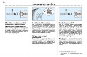 Peugeot-306-Break-PH3-Kezelesi-utmutato page 100 min