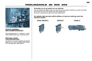 Peugeot-306-Break-PH3-bruksanvisningen page 106 min