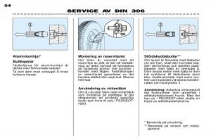 Peugeot-306-Break-PH3-instruktionsbok page 100 min