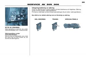 Peugeot-306-Break-PH3-instruktionsbok page 106 min