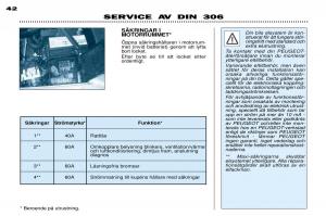 Peugeot-306-Break-PH3-instruktionsbok page 107 min
