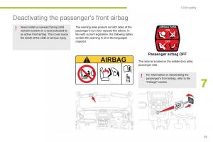 Citroen-C-Zero-owners-manual page 77 min