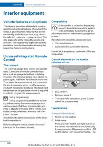 BMW-X3-F25-owners-manual page 164 min