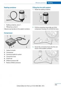 BMW-X3-F25-owners-manual page 209 min