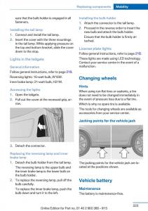 BMW-X3-F25-owners-manual page 227 min