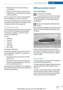 BMW-X3-F25-owners-manual page 43 min