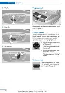 BMW-X3-F25-owners-manual page 58 min