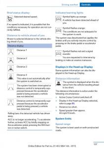 BMW-X4-F26-owners-manual page 137 min