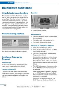 BMW-X4-F26-owners-manual page 226 min