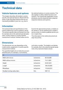 BMW-X4-F26-owners-manual page 238 min