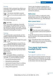 BMW-X4-F26-owners-manual page 73 min