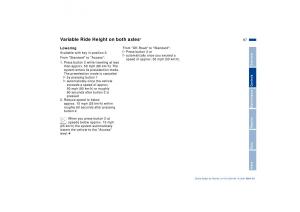 BMW-X5-E53-owners-manual page 97 min