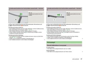 Skoda-Fabia-II-2-Handbuch page 49 min