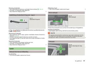 Skoda-Fabia-II-2-Bilens-instruktionsbog page 47 min