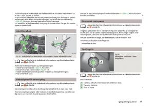 Skoda-Fabia-II-2-Bilens-instruktionsbog page 79 min