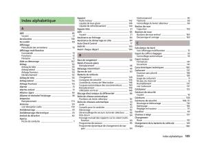 Skoda-Fabia-II-2-manuel-du-proprietaire page 191 min