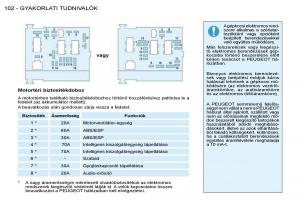 Peugeot-206-Kezelesi-utmutato page 109 min