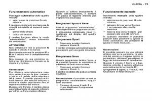 Peugeot-206-manuale-del-proprietario page 77 min