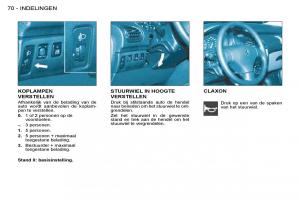 Peugeot-206-handleiding page 74 min