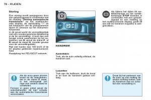 Peugeot-206-handleiding page 80 min