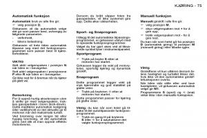 Peugeot-206-bruksanvisningen page 79 min