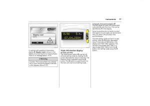 Opel-Combo-C-owners-manual page 83 min