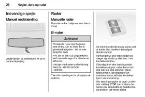 Opel-Combo-D-Bilens-instruktionsbog page 28 min