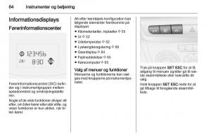 Opel-Combo-D-Bilens-instruktionsbog page 66 min