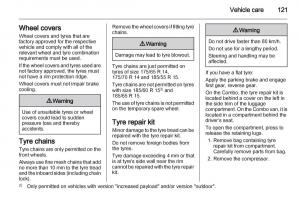 Opel-Combo-D-owners-manual page 121 min