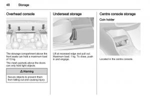 Opel-Combo-D-owners-manual page 48 min