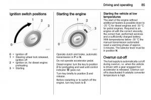 Opel-Combo-D-owners-manual page 85 min