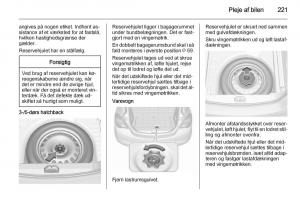 Opel-Corsa-D-Bilens-instruktionsbog page 223 min