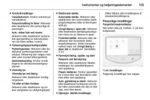 Opel-Corsa-D-bruksanvisningen page 107 min