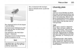 Opel-Corsa-D-bruksanvisningen page 225 min