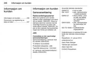 Opel-Corsa-D-bruksanvisningen page 248 min