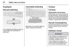 Opel-Corsa-D-bruksanvisningen page 32 min