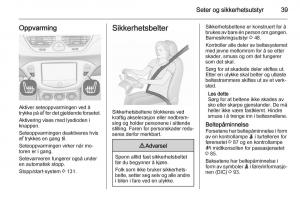 Opel-Corsa-D-bruksanvisningen page 41 min