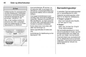 Opel-Corsa-D-bruksanvisningen page 50 min