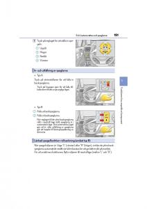 Lexus-CT200h-instruktionsbok page 151 min