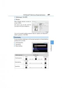 Lexus-CT200h-instruktionsbok page 377 min