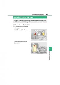 Lexus-CT200h-instruktionsbok page 497 min