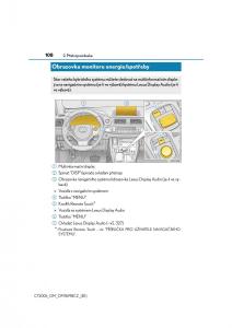 Lexus-CT200h-navod-k-obsludze page 108 min