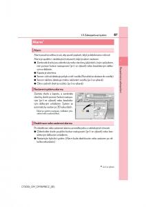 Lexus-CT200h-navod-k-obsludze page 87 min