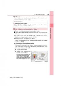 Lexus-CT200h-navod-k-obsludze page 89 min