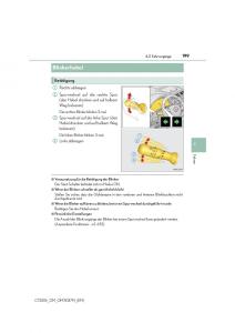 Lexus-CT200h-Handbuch page 199 min