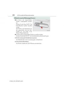 Lexus-CT200h-Handbuch page 244 min