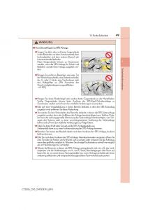 Lexus-CT200h-Handbuch page 49 min