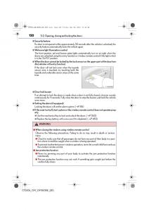 Lexus-CT200h-owners-manual page 120 min